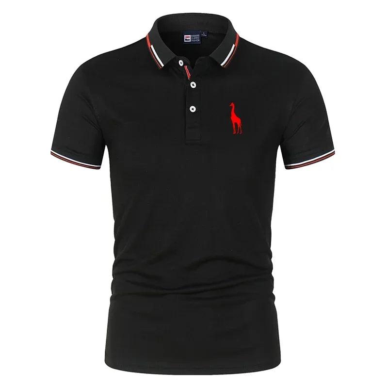 Camisa Polo Slim Fit de Algodão